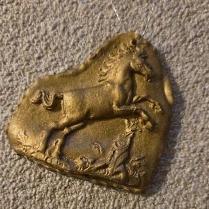 Gold Horse Pendant